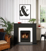 Gazco Logic HE Beat with Logs Conventional Flue Gas Fire