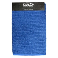 Bobble Loop Bathmat Blue