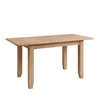 Oxford Oak Rectangular Extending 4/6 Seat Extending Dining Table