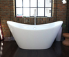 Maderno Freestanding Bath with Sterling Floorstanding Shower Mixer Tap