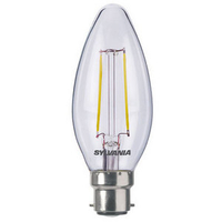 2.1 Watt B22 Filament LED Candle (25w)