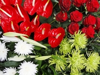 Extra Large Flower Pedestal Arrangement