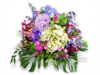 Pink and Blue Flowers Posy