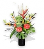 Tropical Flower Vase