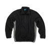Tough Grit 2-Tone 1/4 Zip Fleece Black / Charcoal - XL
