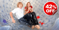 Aqua Sphereing Experience for Two,  Was £74,  Now £43