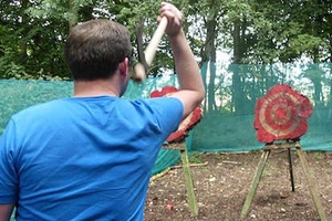 Axe Throwing for Two