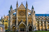 Entrance to Westminster Abbey and a Meal for Two