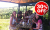 Romantic Vineyard Tour with Afternoon Tea or Lunch for Two,  Was £99,  Now £69