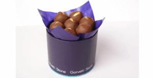 Small Box of Champagne Truffles from Gorvett & Stone