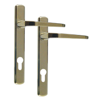 AVOCET 92 PZ Corrosion Resistant uPVC Door Handles - 210mm (120mm fixings)