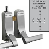 Exidor 285A Double Door Set For Rebated Double Doors Adjustable
