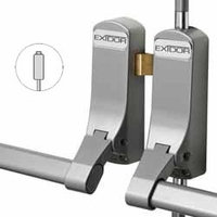 Exidor 317 Double Door Set for Rebated Double Doors