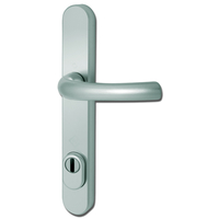 Hoppe Tokyo 92PZ High Security UPVC Door Handle - 242mm (215mm fixings)