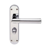 Jedo Mitred Dual Finish Bathroom Door Handle