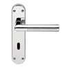 Jedo Mitred Plate PC/SC Key Lock Door Handles