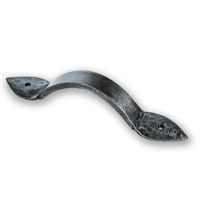 LocksOnline Hand-Forged Pewter Door Pull Handle
