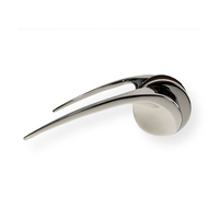 LocksOnline "Spiral" Lever Door Handle on Round Rosette