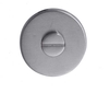 LocksOnline Stainless Steel Bathroom Door Lock Set Cover - No Indicator