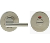 LocksOnline Stainless Steel "Easy Turn" Bathroom Door Lock Set with Indicator