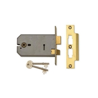 Union 2077 3 Lever 127mm Horizontal Mortice Lock