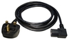 Mains Power Lead Right Angled UK IEC C13