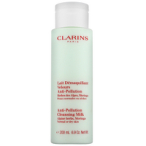 Clarins Cleansers and Toners Cleansing Milk With Alpine Herbs Anti-Pollution Normal/Dry Skin 200ml / 6.9 oz.