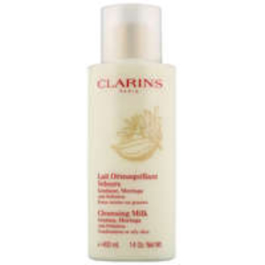 Clarins Cleansers and Toners Cleansing Milk With Gentian Anti-Pollution Combination/Oily Skin 400ml / 14 oz.