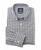 Black Grey White Gingham Check Classic Fit Shirt XXL Standard