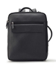 Black Leather Backpack
