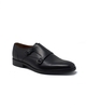 Black Leather Monk-Strap Shoes 9