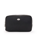 Black Leather Savile Row Wash Bag