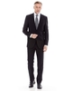 Black Wool-Blend Tailored Suit