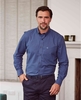 Blue Navy Gingham Oxford Shirt XXL Standard