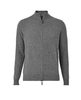 Dark Grey Merino-Blend Zip-Up Cardigan S
