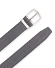 Dark Grey Suede Belt 40"