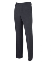 Dark Grey Wool-Blend Tailored Suit Trousers 38" 30"