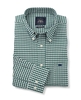 Green Gingham Check Classic Fit Button-Down Oxford Shirt XL Standard