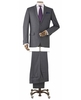 Grey Prince of Wales Check Tailored Wool Suit