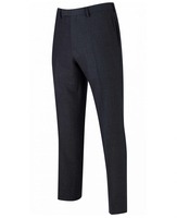 Navy Birdseye Tailored Business Trouser 40" 30"