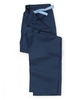 Navy Blue White Pinspot Printed Cotton Lounge Pants S