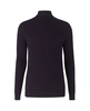 Navy Cable-Knit Merino Wool Roll-Neck Sweater XXL