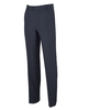 Navy Check Wool-Blend Tailored Suit Trousers 42" 32"