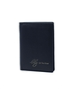 Navy Leather Cardholder