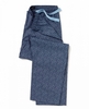Navy Swirl-Print Cotton Lounge Pants XXL