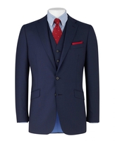 Navy Tailored Business Jacket 38" Long