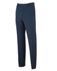 Navy Wool-Blend Tailored Suit Trousers 40" 32"