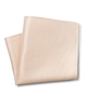 Pale Yellow White Random Spot Silk Pocket Square