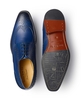 Royal Blue Leather Hand-Painted Derby Brogue 9