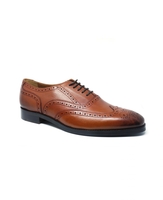 Tan Leather Brogues 8